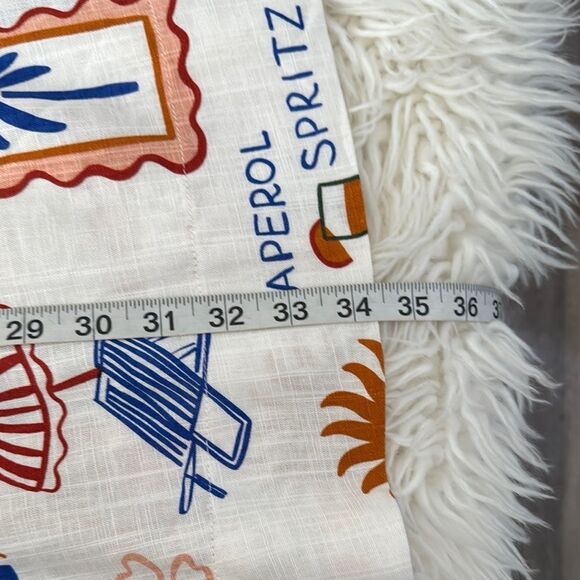 Zara Boxy Red and Blue Sleeveles Dress Size XL - Picture 6 of 6